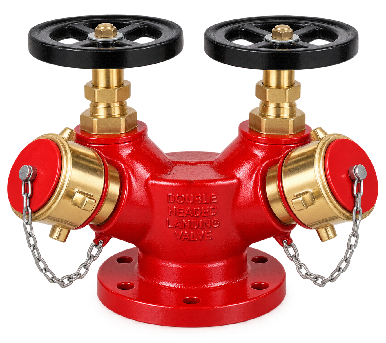 Double Headed Landing Valve