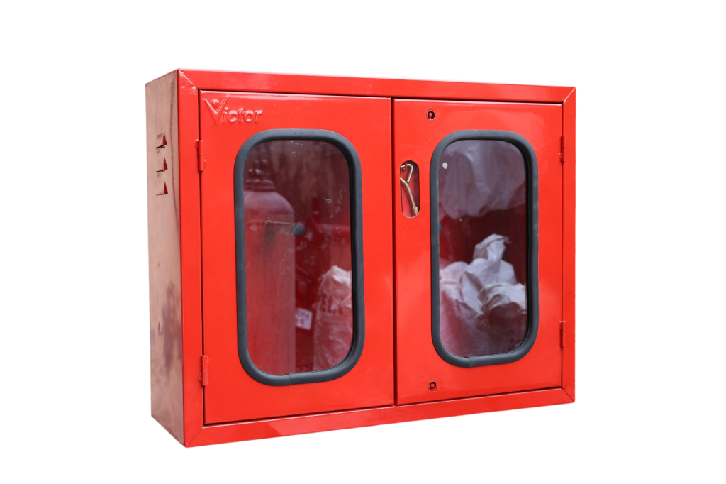Double Door Fire Extinguisher Cabinet